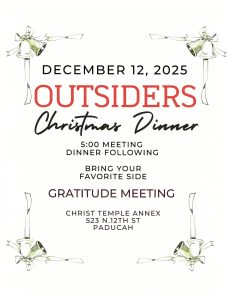 Outsiders Christmas Dinner @ Christ Temple Annex