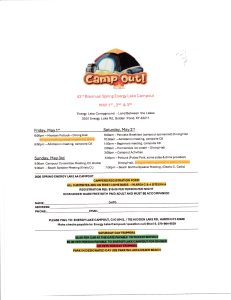 42nd Biannual Spring Energy Lake Campout @ Energy Lake Campground Land Between the Lakes